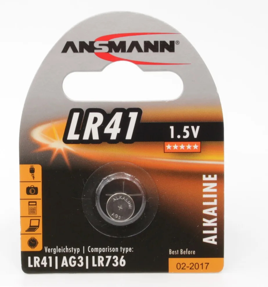 Ansmann Batterie LR41 - Alkalisch, Ansicht 3