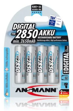 Ansmann Digital - Batterie 4 x AA-Typ - NiMH - (wiederaufladbar), Ansicht 2