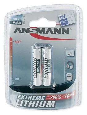 Ansmann Extreme Lithium Micro - Batterie 2 x AAA, Ansicht 2