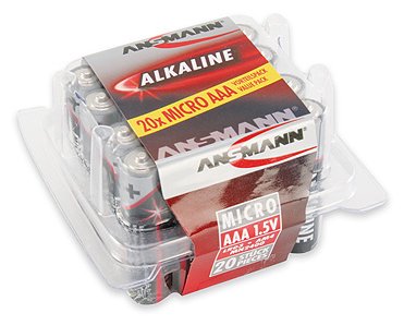 Ansmann Micro - Batterie 20 x AAA - Alkalisch