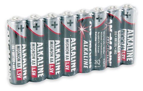 Ansmann Mignon - Batterie 8 x AA-Typ - Alkalisch