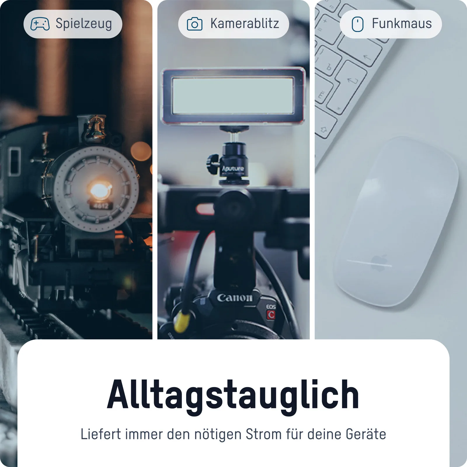 Ansmann Mignon - Batterie 8 x AA-Typ - Alkalisch, Ansicht 2