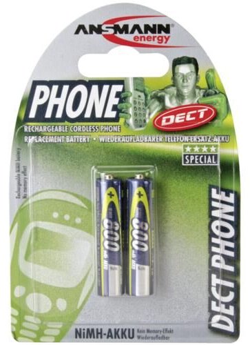 Ansmann Phone - Batterie 2 x AAA - NiMH - (wiederaufladbar)