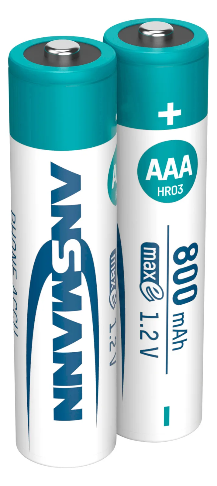 Ansmann Phone - Batterie 2 x AAA - NiMH - (wiederaufladbar), Ansicht 4