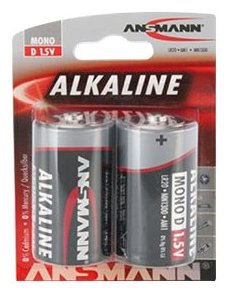 Ansmann RED LINE - Batterie 2 x D - Alkalisch
