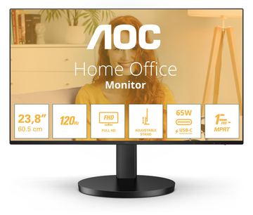 AOC 24B3CF2 24 IPS Monitor 100Hz 1920 x 1080 4ms 1x HDMI/1x USB-C/2x USB 3.2 - 11 cm - 24 von LumaTech