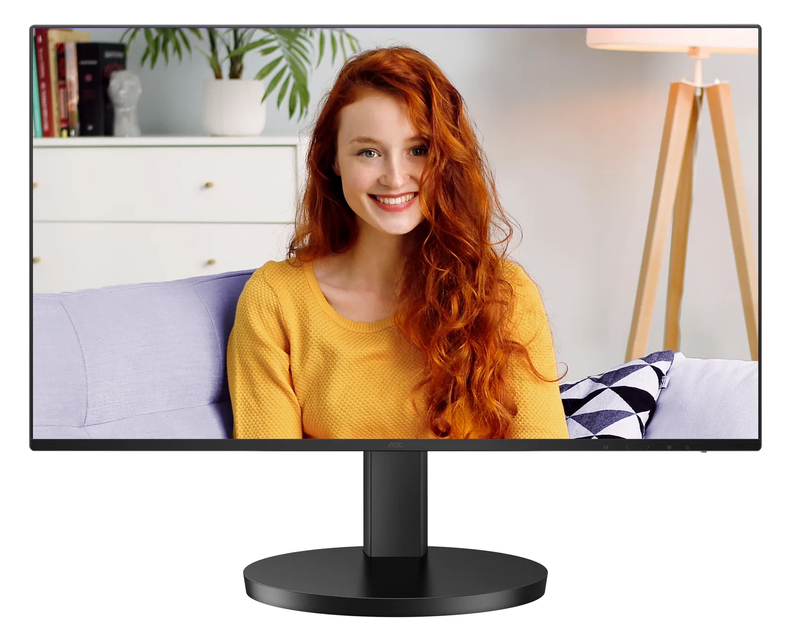 AOC 24B3CF2 24 IPS Monitor 100Hz 1920 x 1080 4ms 1x HDMI/1x USB-C/2x USB 3.2 - 11 cm - 24, Ansicht 2