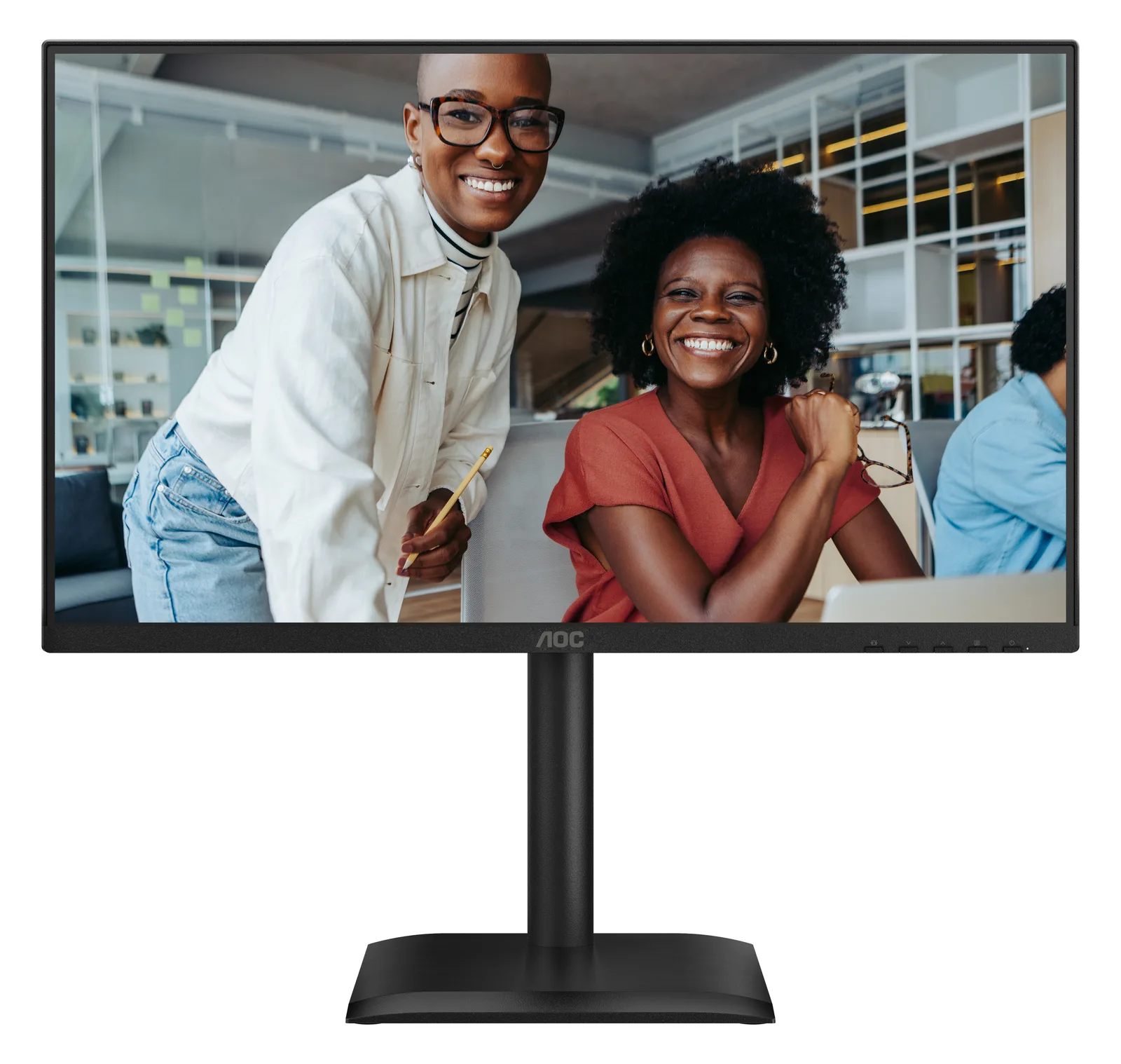 AOC 24E4U - LED-Monitor - 61 cm (24) (23.8 sichtbar) - 1920 x 1080 Full HD (1080p), Ansicht 2