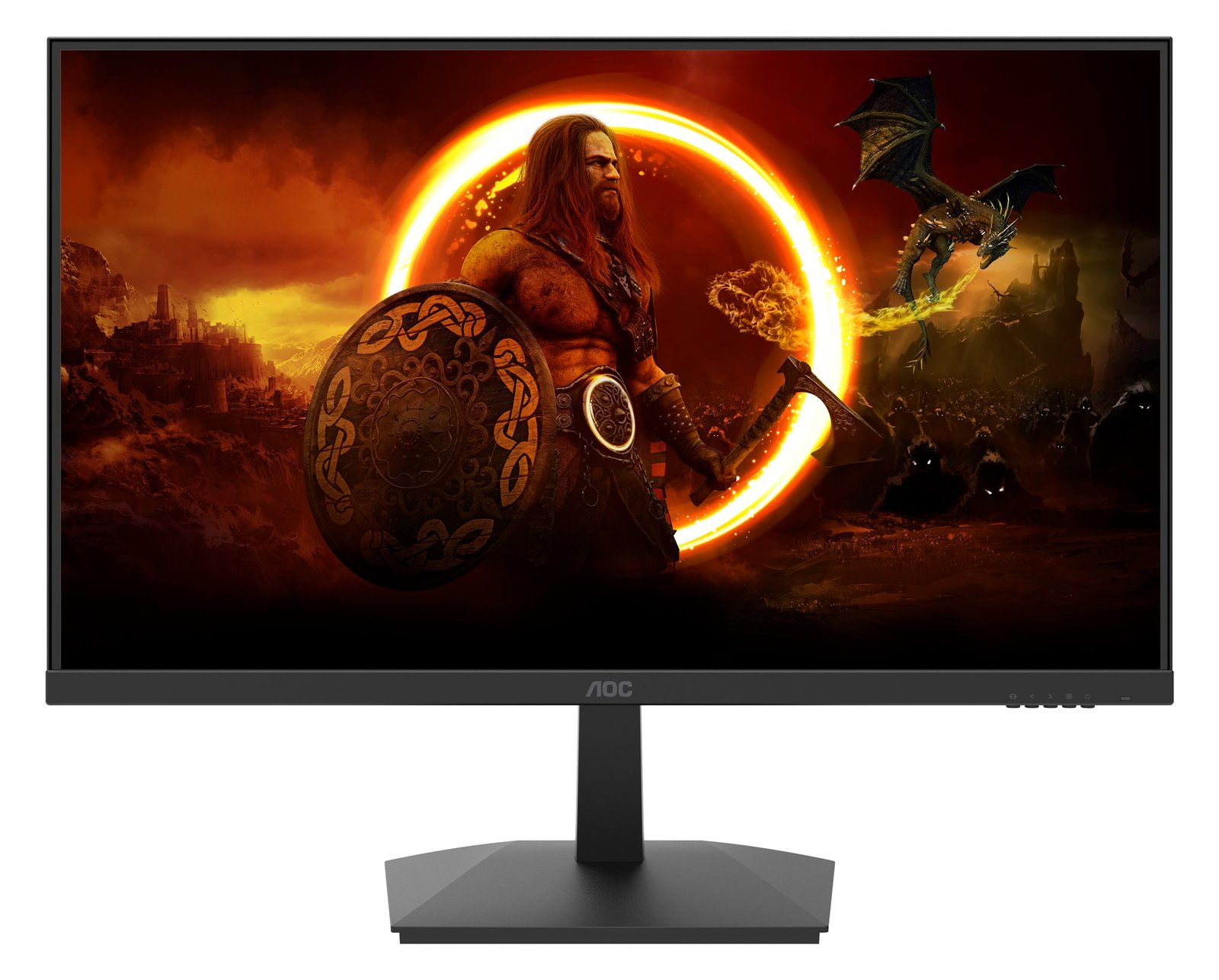 AOC Gaming 24G15N2 - 27 Zoll FHD Monitor 180 Hz 1ms AdaptiveSync 1920x1080 2x HDMI - 27 - 1 ms