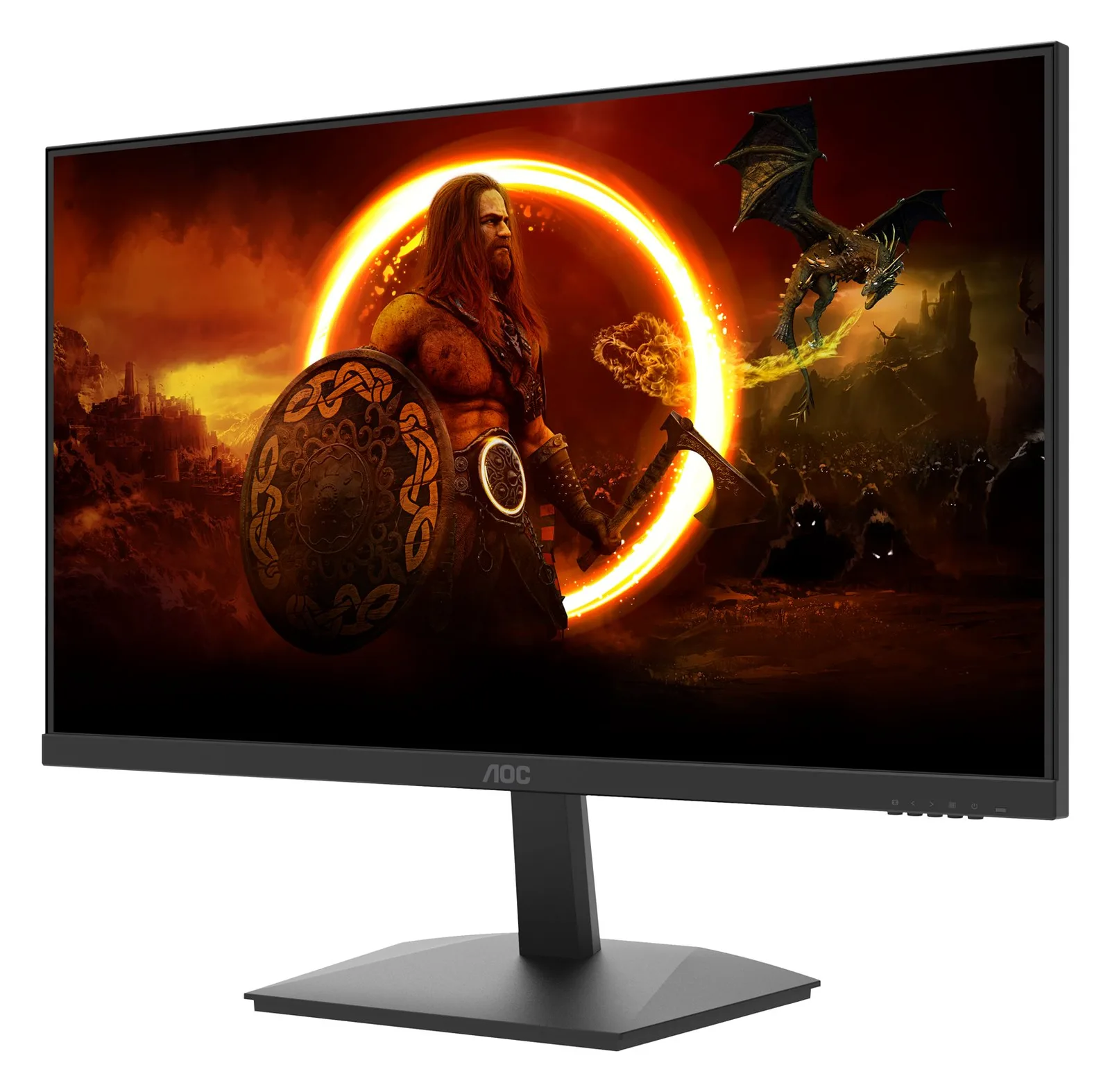 AOC Gaming 24G15N2 - 27 Zoll FHD Monitor 180 Hz 1ms AdaptiveSync 1920x1080 2x HDMI - 27 - 1 ms, Ansicht 5