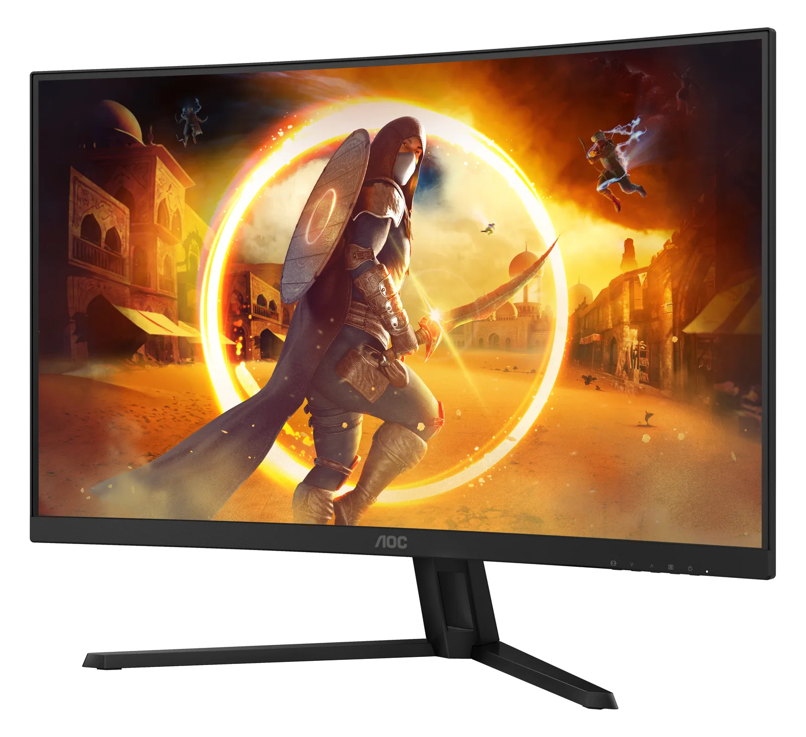 AOC Gaming CQ32G4VE - G4 Series - LED-Monitor - Gaming - gebogen - 81.3 cm (32), Ansicht 3