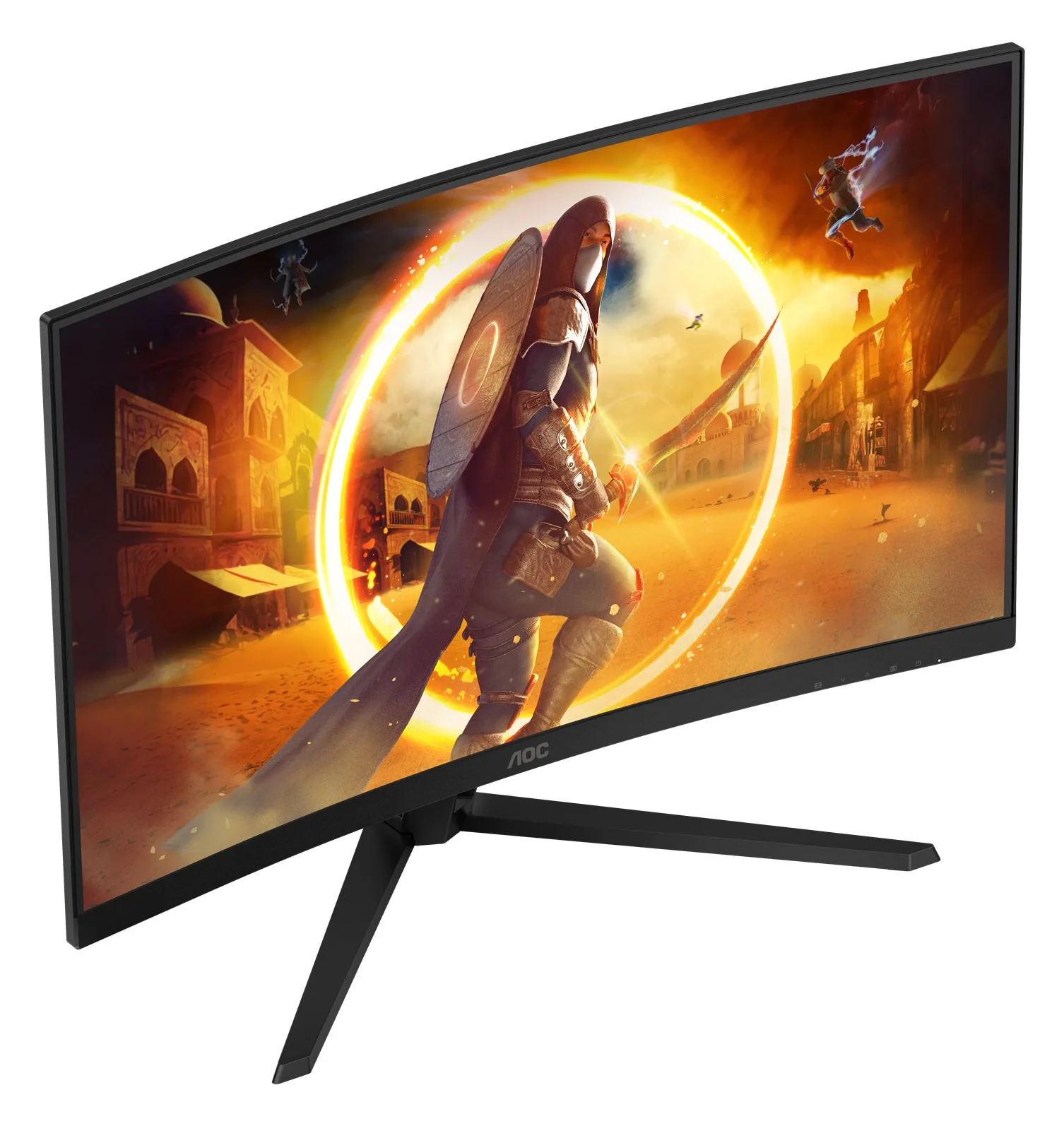 AOC Gaming CQ32G4VE - G4 Series - LED-Monitor - Gaming - gebogen - 81.3 cm (32), Ansicht 4