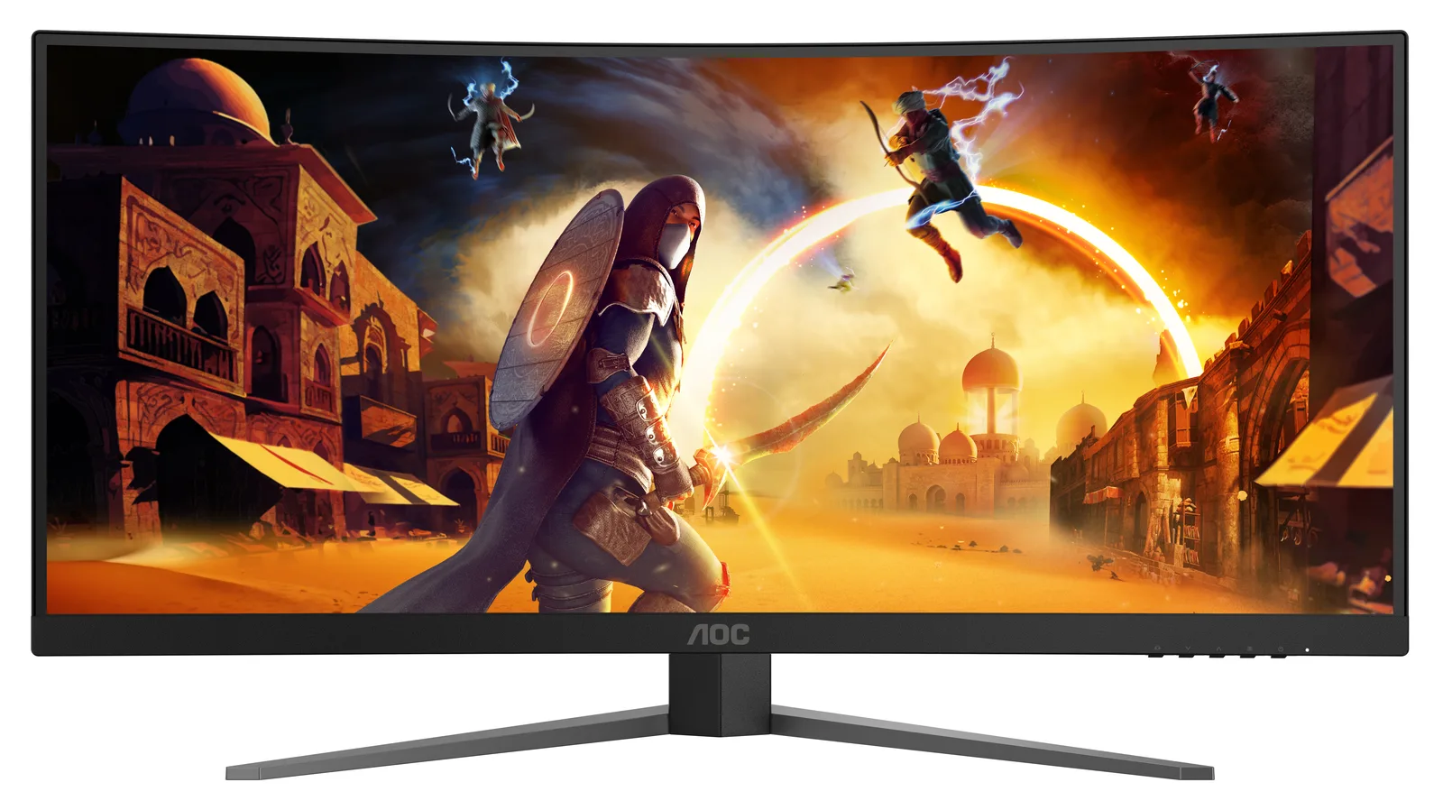 AOC Gaming CU34G4 - LED-Monitor - Gaming - gebogen - 86.36 cm (34), Ansicht 2