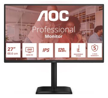 AOC Q27E4U - LED-Monitor - 68.6 cm (27) - 2560 x 1440 QHD @ 120 Hz von LumaTech