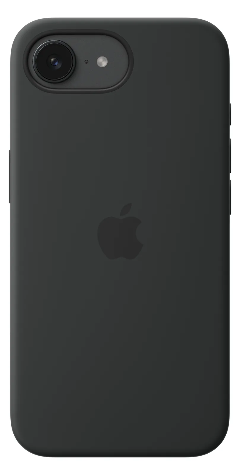 Apple Hintere Abdeckung für Mobiltelefon - Silikon - schwarz, Ansicht 2