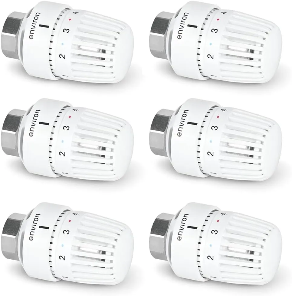 Thermostatkopf M30 x 1,5 | mit Flüssig-Fühler und Nullstellung | 7-28°C 1-5 | mit Frostschutzfunktion | Heizung Thermostat — Bild 2
