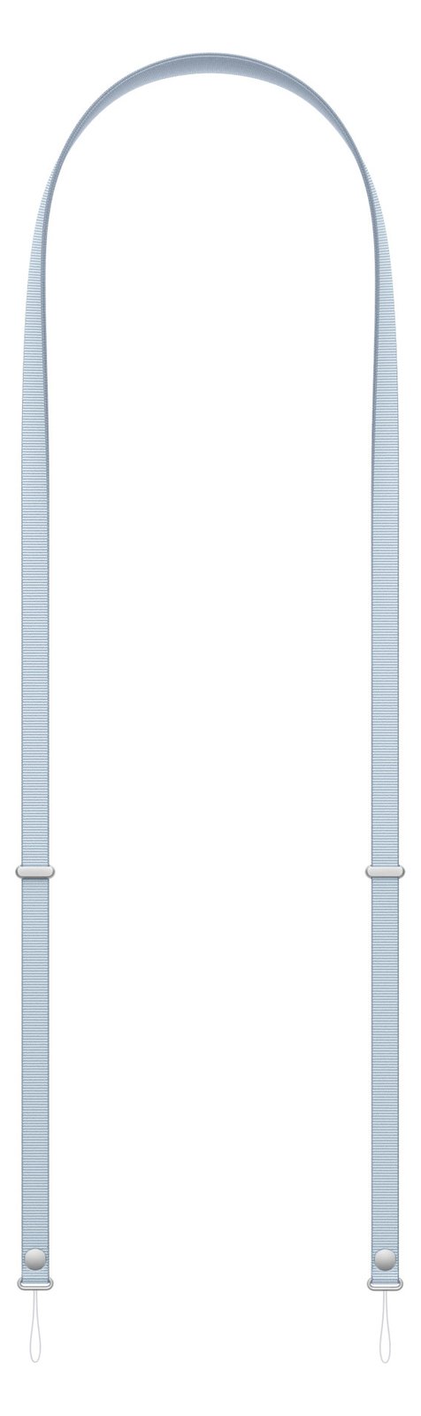 Apple Schultergurt für Handy - Hellblau
