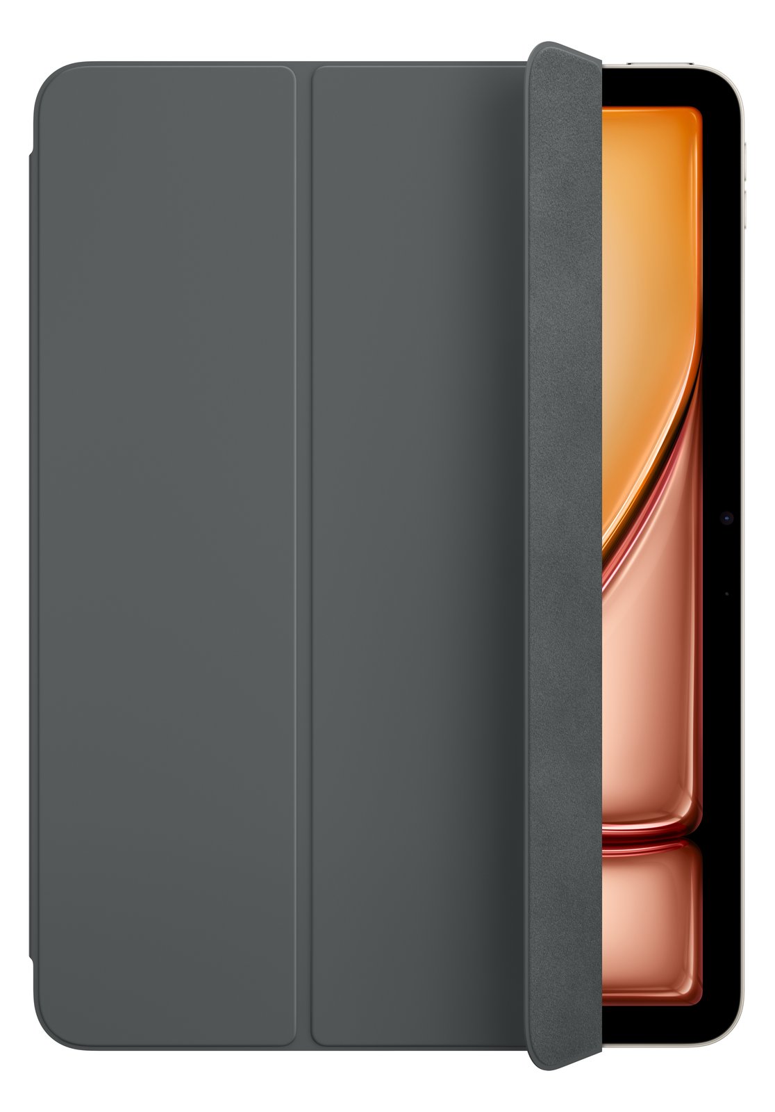 Apple Smart - Flip-Hülle für Tablet - Charcoal Grey