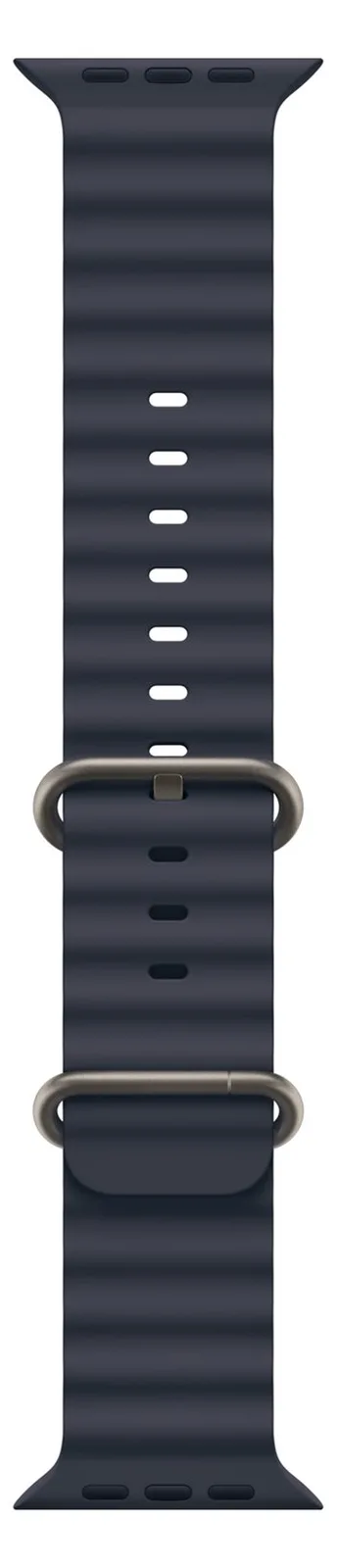 Apple Watch Ultra 2 - 49 mm - natürliches Titan - mit Ocean Band - marineblau - Handgelenkgröße: 130-200 mm, Ansicht 3