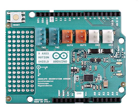 Arduino 9 AXES MOTION SHIELD