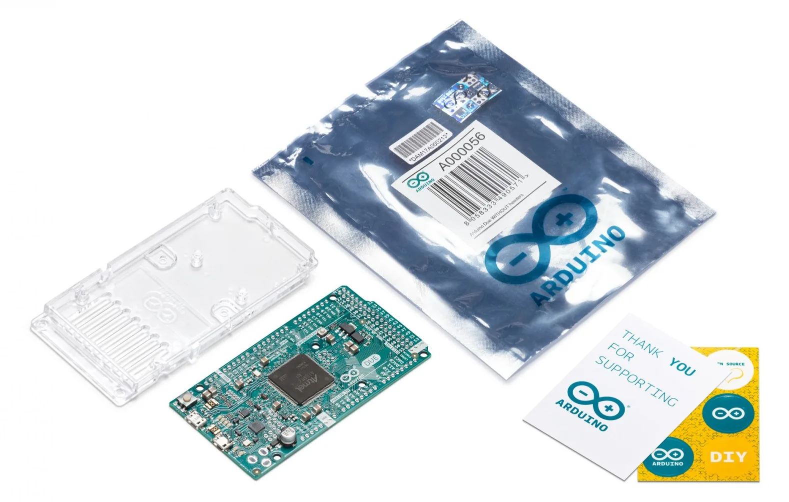 Arduino Due - 84 MHz - AT91SAM3X8E - 0,512 MB - 96 KB - Arduino - 3,3 V, Ansicht 4