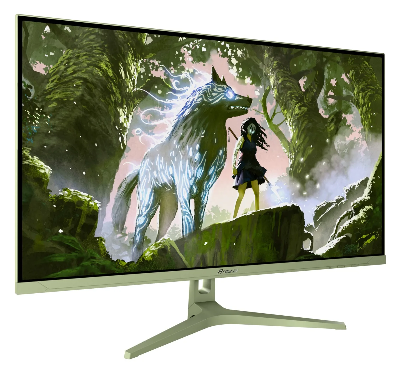 Arozzi TFT Nova 32 IPS waldgrün - Flachbildschirm (TFT/LCD) - 80 cm, Ansicht 2