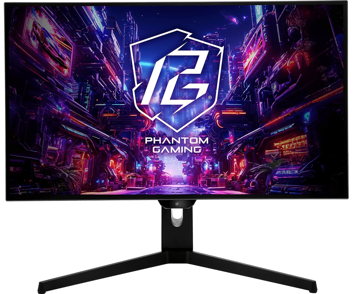 ASRock PGO27QFS 16 9 HDMI/DP/USB-C schwarz QHD - 27 - Flachbildschirm TFT/LCD - HDMI - Flachbildschirm (TFT/LCD)