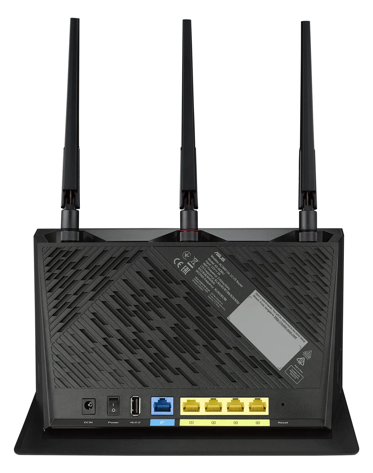 ASUS 4G-AC86U - Wireless Router - WWAN - 4-Port-Switch, Ansicht 3