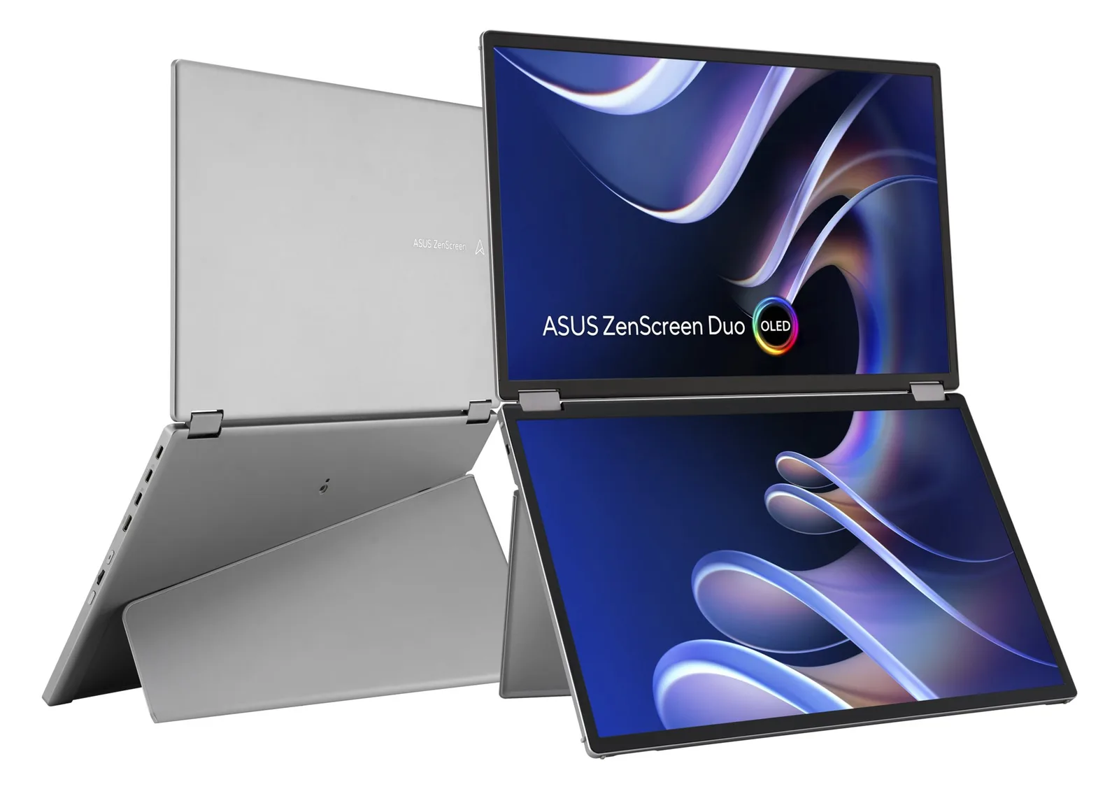 ASUS ZenScreen Duo OLED MQ149CD - Dual-OLED-Monitor - 35.6 cm (14), Ansicht 4