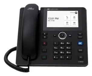 AudioCodes C455HD - VoIP-Telefon - mit Bluetooth-Schnittstelle mit Rufnummernanzeige, Ansicht 2