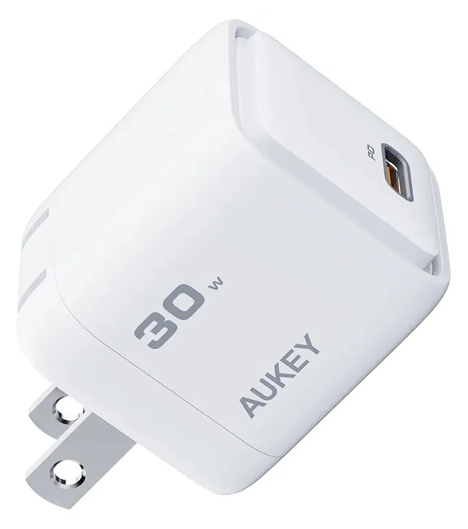 AUKEY Ladeadapter Comet Mini 30W 1Port grau, Ansicht 2