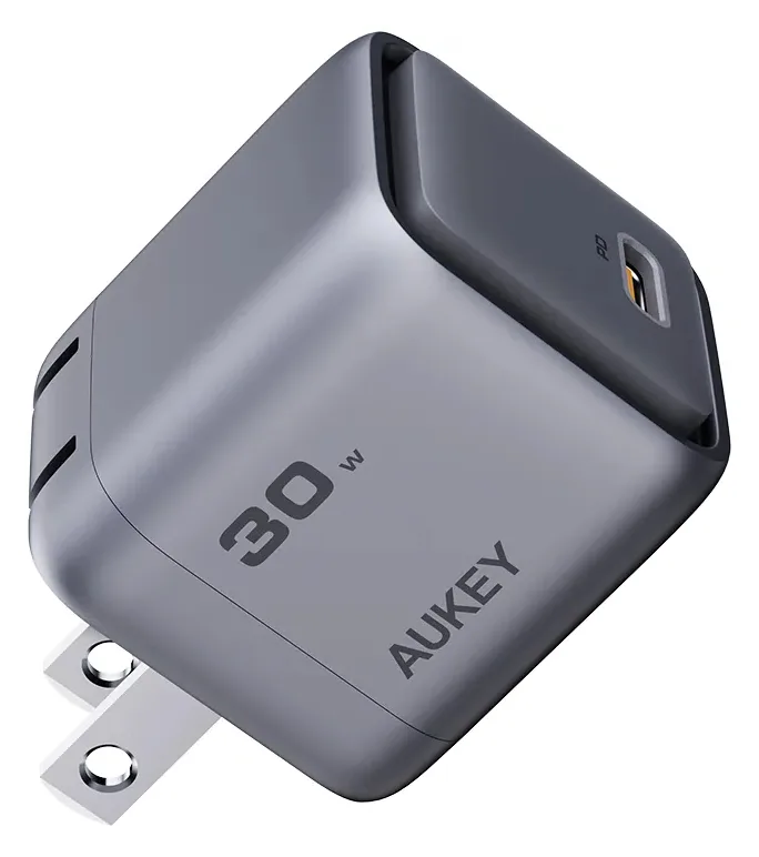 AUKEY Ladeadapter Comet Mini 30W 1Port grau, Ansicht 3