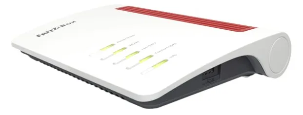 AVM FRITZ!Box 5530 Fiber - Wireless Router - GPON-Terminal / Stimmen-Karte - 3-Port-Switch - GigE, 2.5 GigE, Ansicht 4