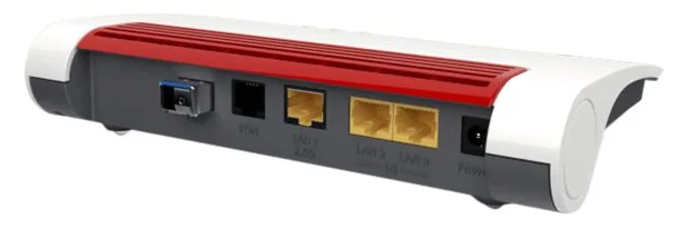 AVM FRITZ!Box 5530 Fiber - Wireless Router - GPON-Terminal / Stimmen-Karte - 3-Port-Switch - GigE, 2.5 GigE, Ansicht 5