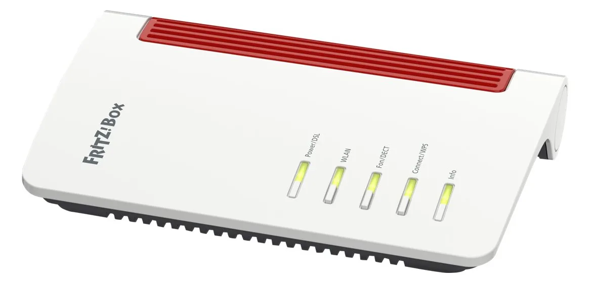 AVM FRITZ!Box 7530 - Wireless Router - DSL-Modem 4-Port-Switch - 1GbE - Wi-Fi 5 - Dual-Band - VoIP-Telefonadapter (DECT), Ansicht 5