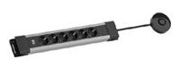 Bachmann Connectus 6xCEE7/3 1xSPD 1xSchalter 2.0m CEE7/7 Grau von LumaTech