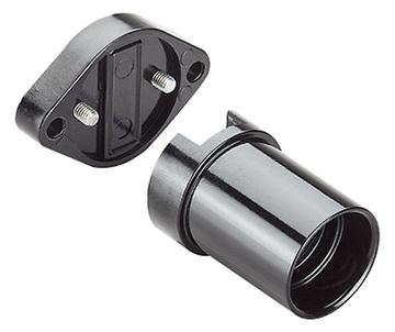 Bachmann Glühbirnenfassung - E14 - Schwarz von LumaTech