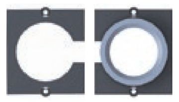 Bachmann Modulares Faceplate-Snap-In von LumaTech