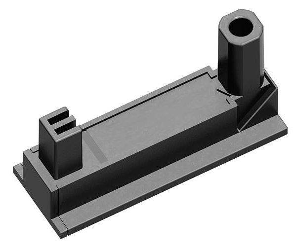 Bachmann Stromleisten-Befestigungsschelle - Inox (Packung mit 2)