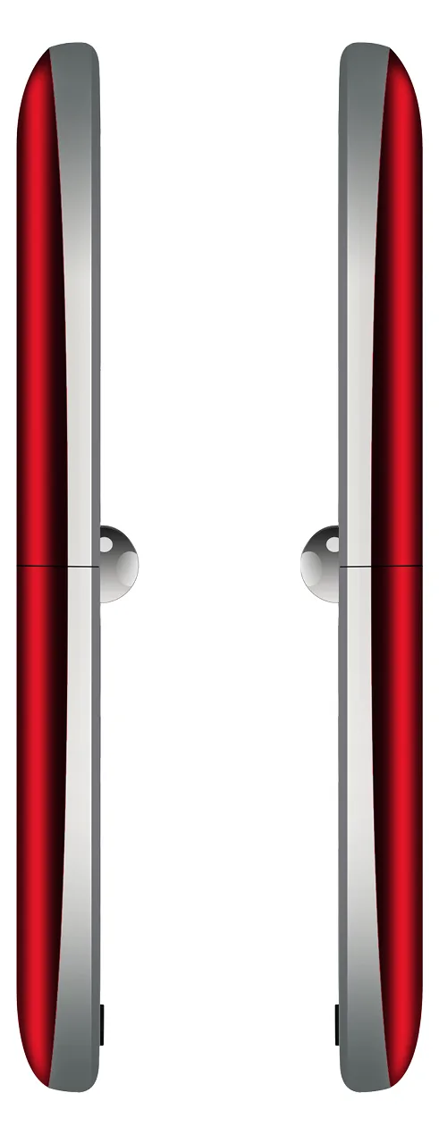 Bea-fon Fold 10 rot- silber, Ansicht 4