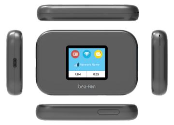 Bea-fon MR3- schwarz 4G Router MR3_EU001B - Router - WLAN von LumaTech