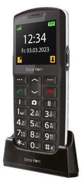 Bea-fon SL260 LTE schwarz-silber - Mobiltelefon von LumaTech
