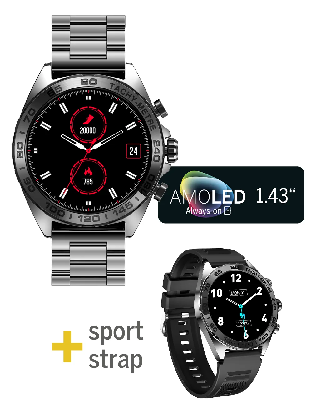 Bea-fon SmartWatch 501 501_EU001BB, Ansicht 3