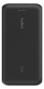 Belkin 20k PD30w Integrated USB-C Cable Power Bank Black von LumaTech
