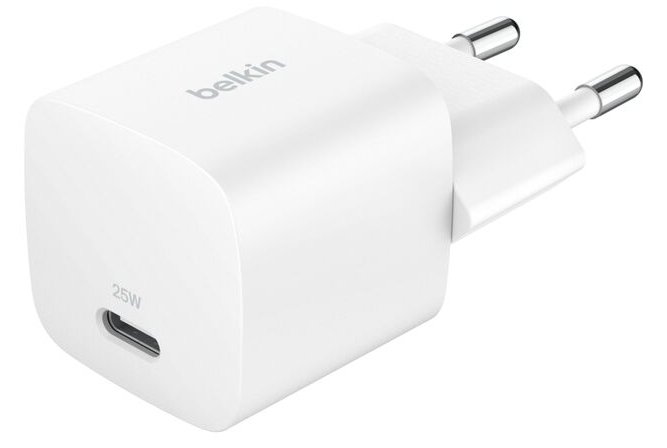 Belkin BoostCharge - Netzteil - PPS Technology - 25 Watt - PD 3.1/PPS, Fast Charge (24 pin USB-C)
