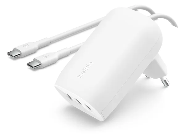 Belkin BoostCharge - Netzteil - PPS Technology - 67 Watt - 3.25 A - PD 3.0, Power Delivery 3.1, Ansicht 2