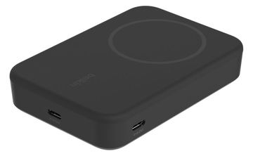 Belkin BoostCharge Pro - Induktive Power Bank - magnetisch mit Qi2 - 10000 mAh - 15 Watt - Fast Charge - Schwarz von LumaTech