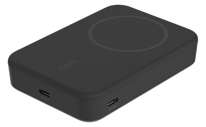 Belkin BoostCharge Pro - Induktive Power Bank - magnetisch mit Qi2 - 10000 mAh - 15 Watt - Fast Charge