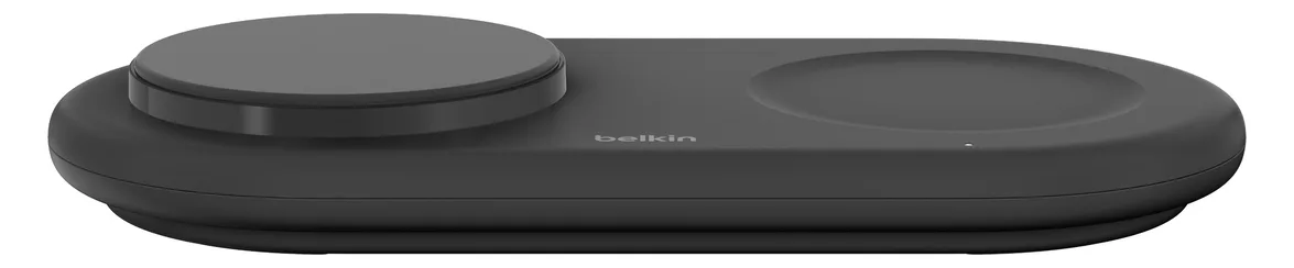 Belkin BoostCharge Pro Kabellose magnetische 2-in-1-Ladestation mit Qi2 (15W) schwarz, Ansicht 3