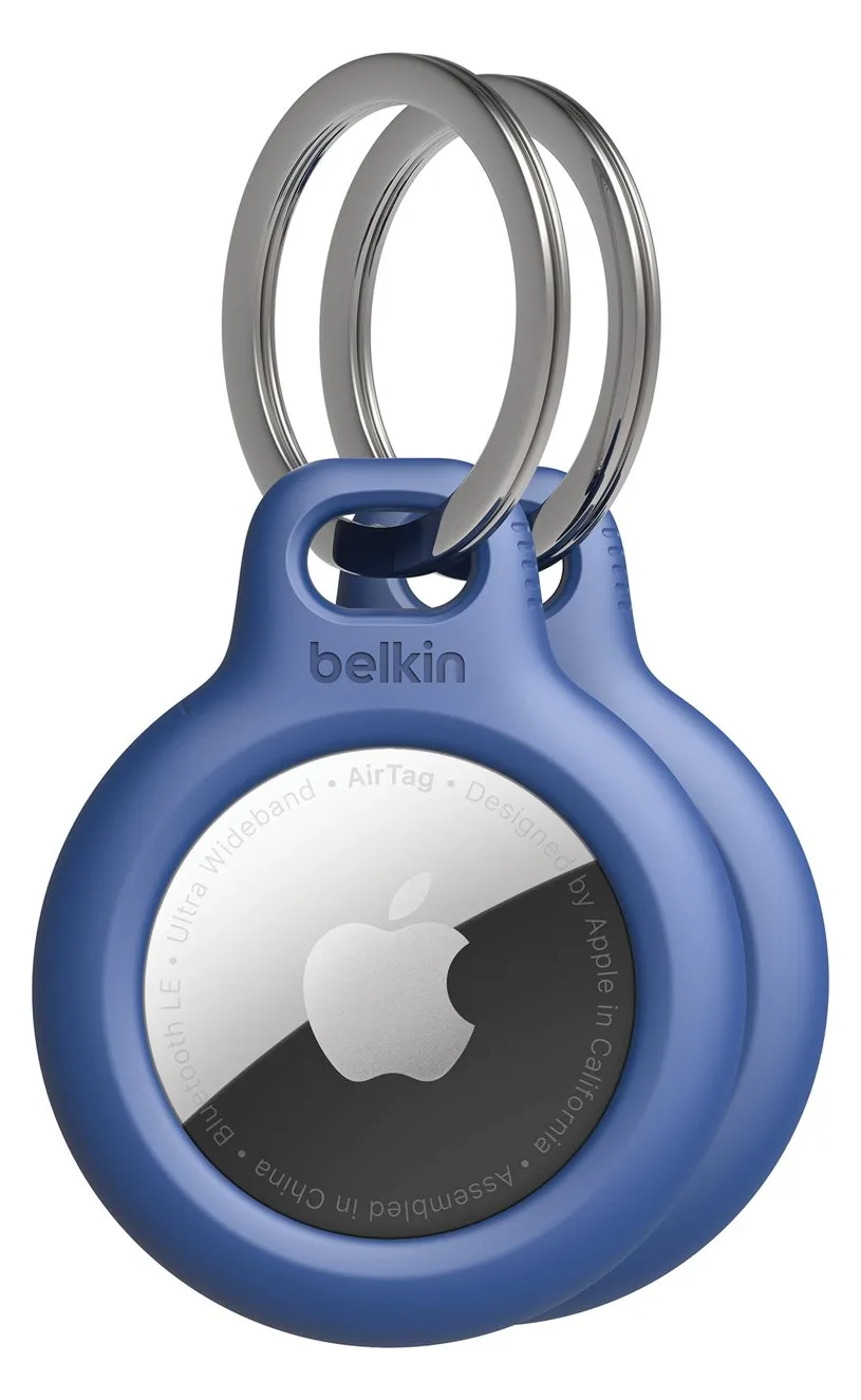 Belkin Secure Holder - Tasche für Airtag - Blau (Packung mit 2), Ansicht 3